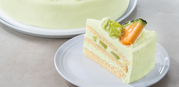 フレッシュメロンのショートケーキ