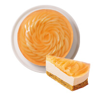 白桃のレアチーズケーキ