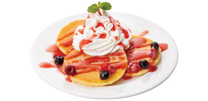 ホイップパンケーキ ミックスベリー
