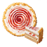 紅茶香るストロベリーショートケーキ