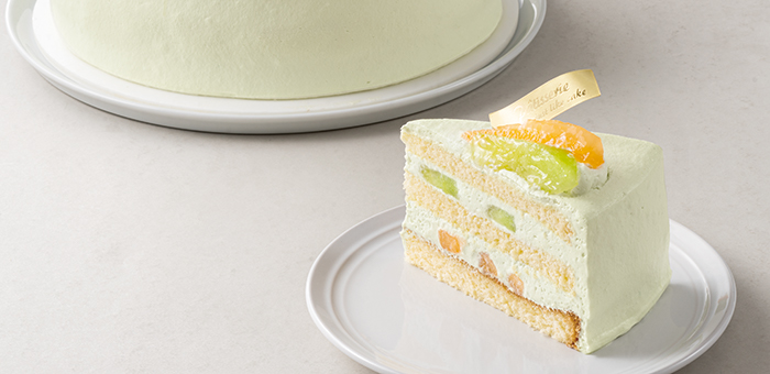 フレッシュメロンのショートケーキ