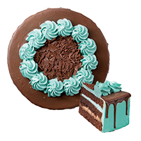 チョコミントショートケーキ