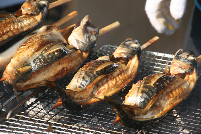 焼きサバ