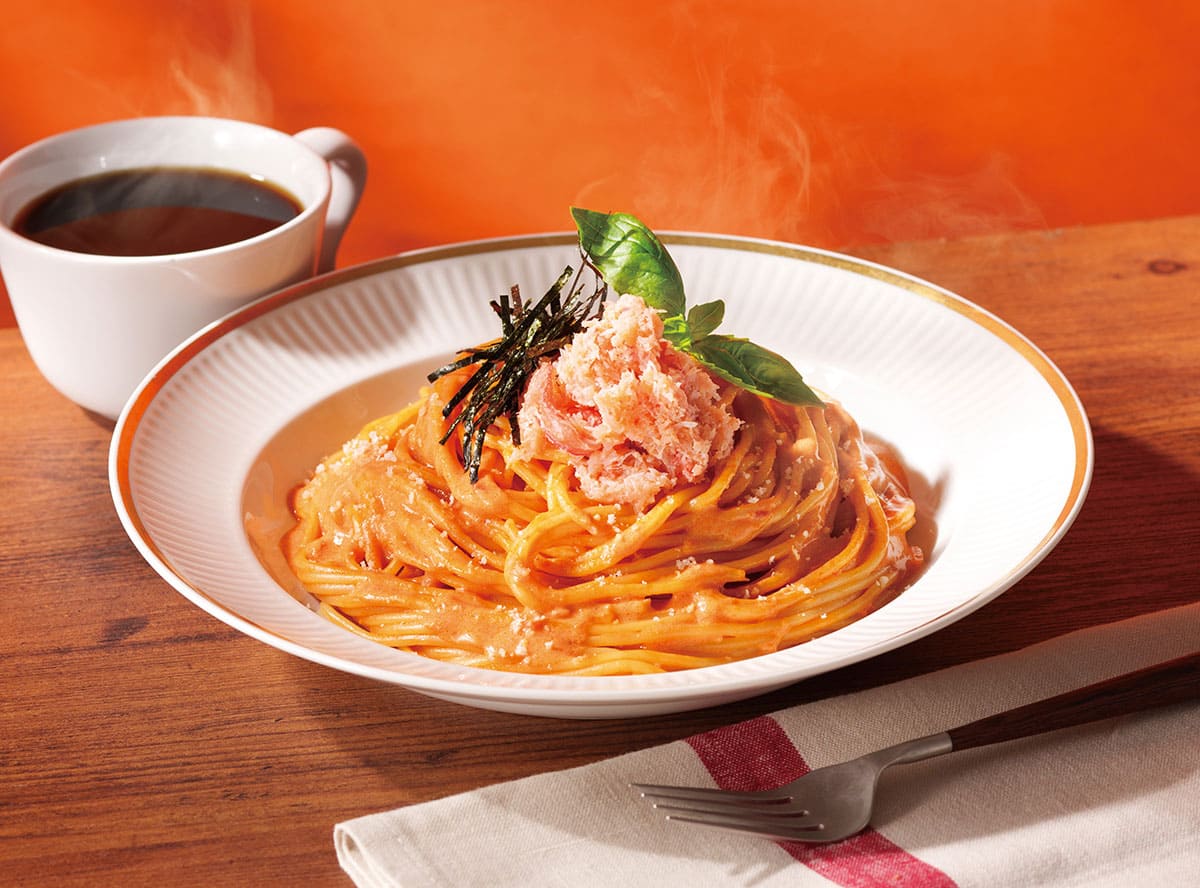 紅ずわいがにのトマトクリーム