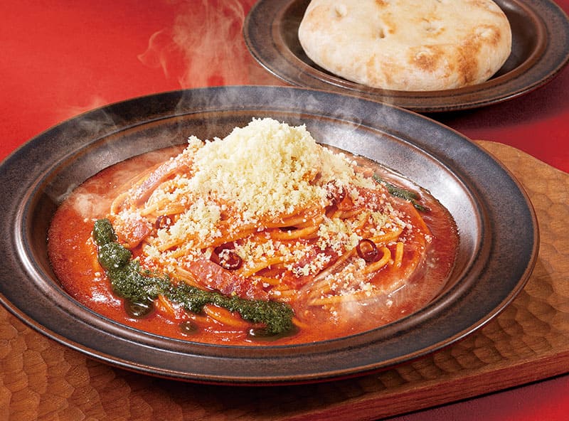 Hot  トマトスープパスタ