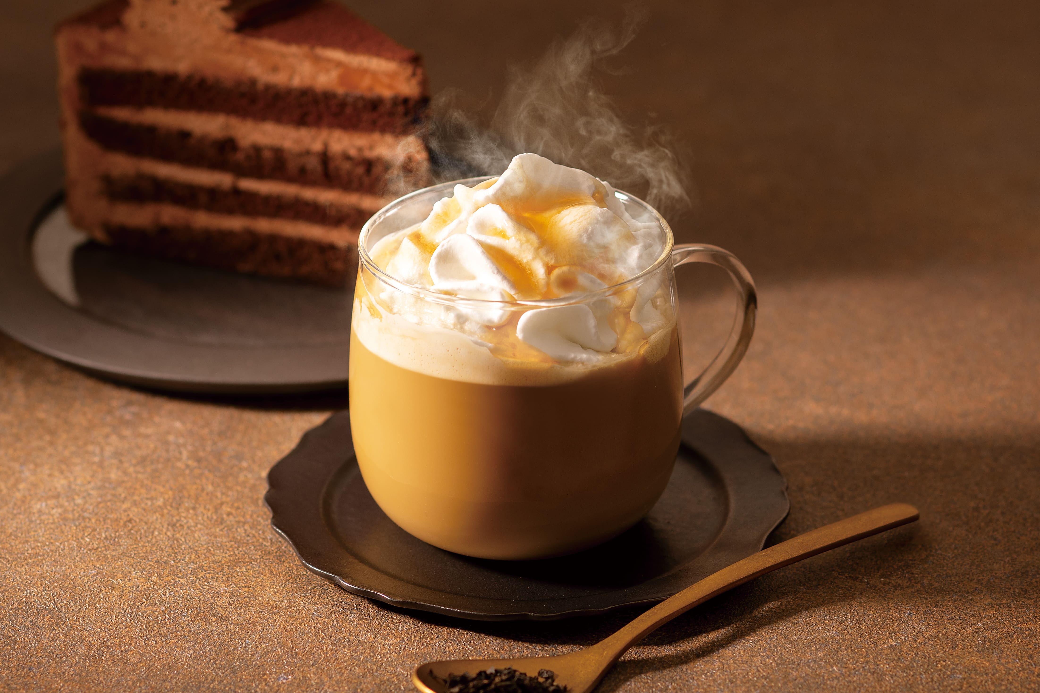 メープルほうじ茶ラテ