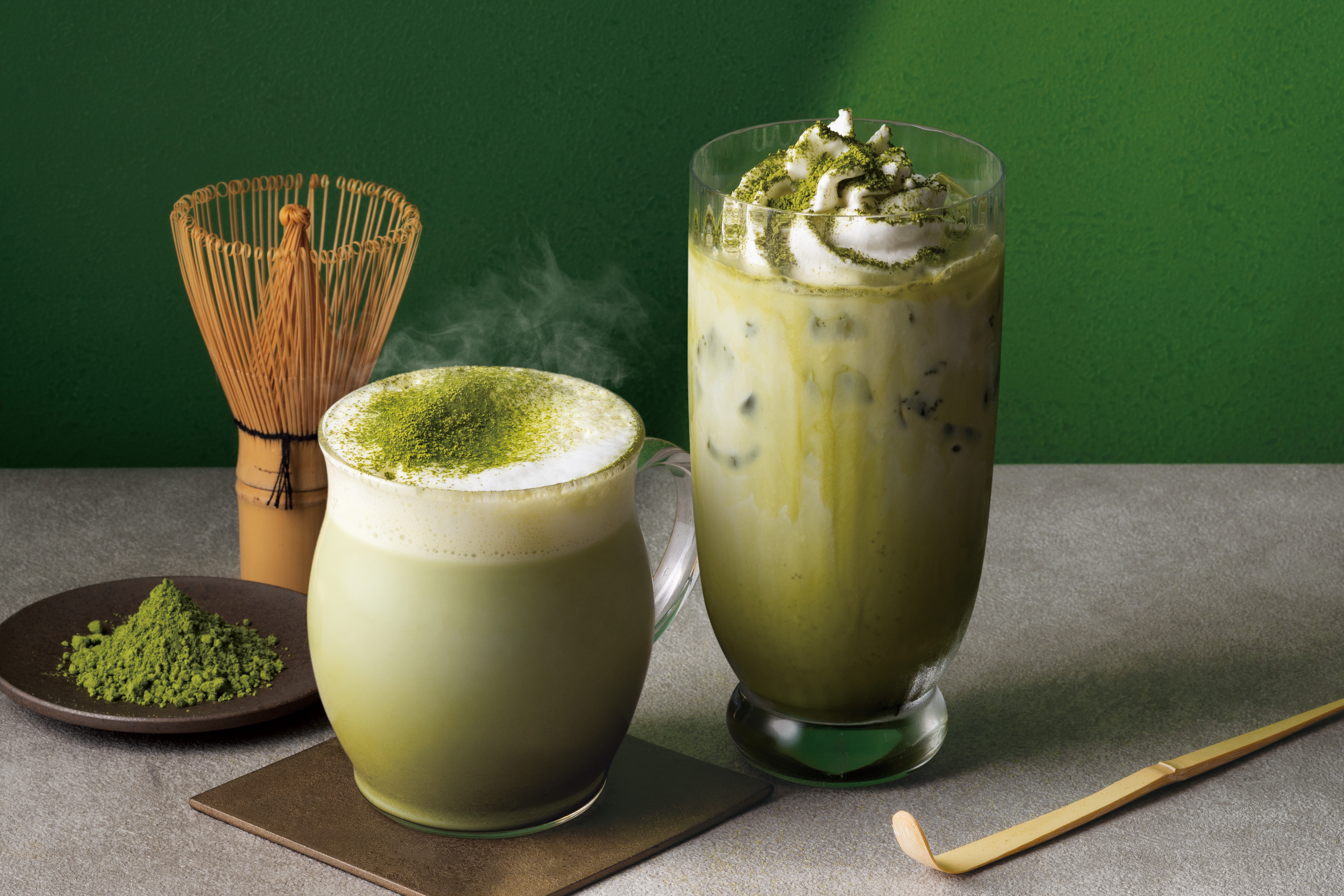抹茶ミルクティー・アイス抹茶ミルクティー
